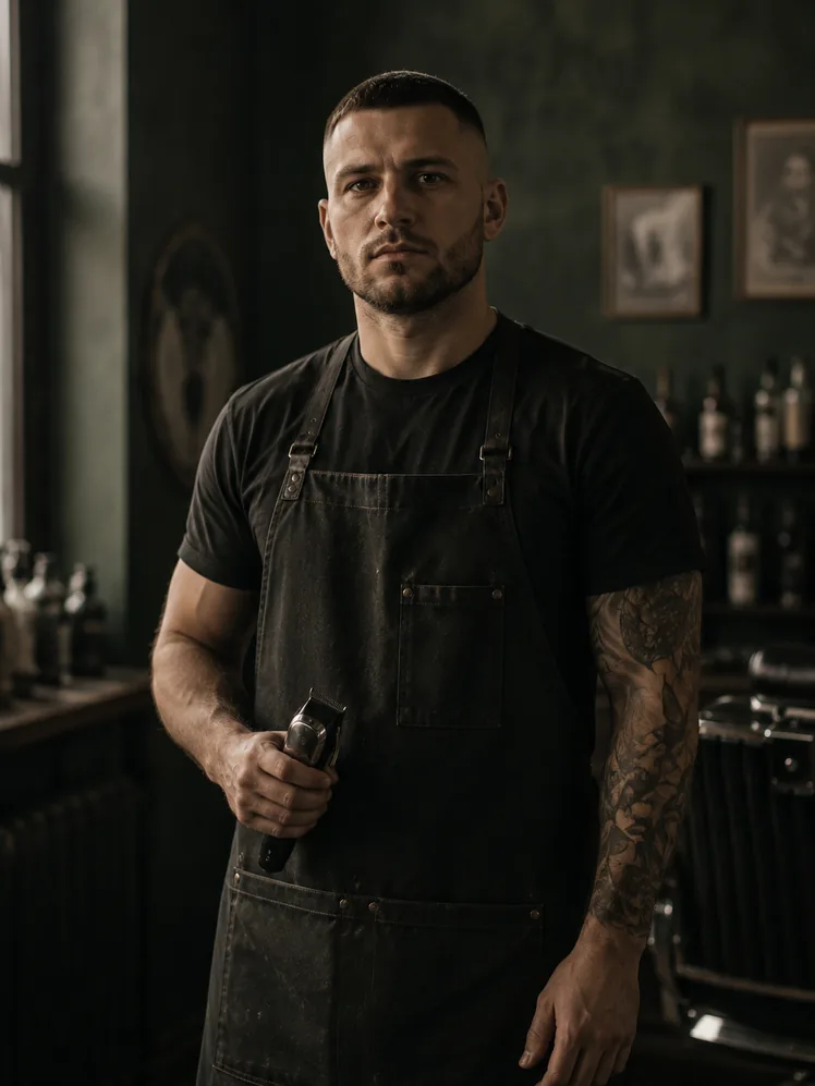 Марко Дзюба — барбер Bull & Dog, спеціаліст зі скін-фейдів